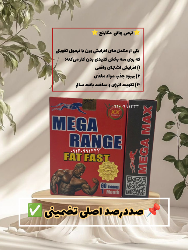 قرص چاقی ۶۰ عددی صددرصد اصلی و با کیفیت عالی